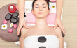 treatment with hot stone treatment with hot stone