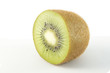 kiwi fruit on white