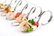 Frutti di mare auf Probierlöffel