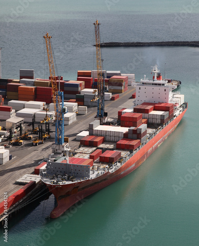 Photo: Container ship Container ship