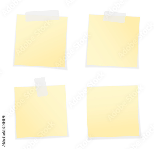 Vector: Post-It, Vector Post-It, Vector