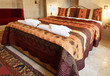 interior design large bed comfy sofa