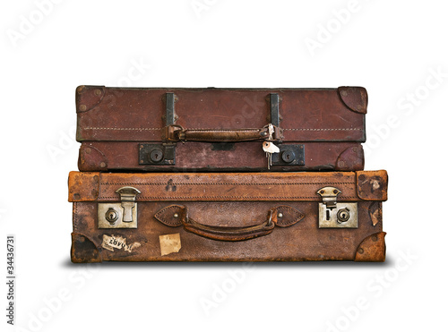 Foto: Brown leather cases Brown leather cases