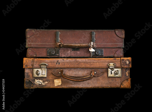 Photo: old suitcases old suitcases