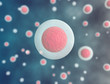 Science background multible cells