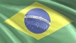 Nahtlos wiederholende Flagge Brasilien