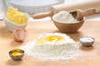 preparation of a sweet pie