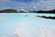 The Blue Lagoon on Iceland in Juli month