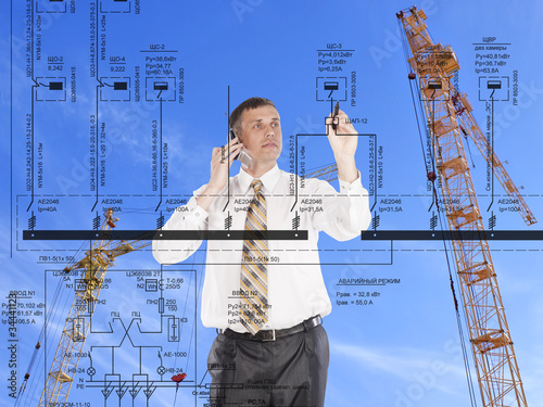 Foto: Engineering building designing Engineering building designing
