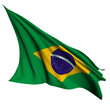 Illustration: Brazil flag Brazil flag