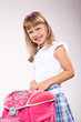 first grader girl