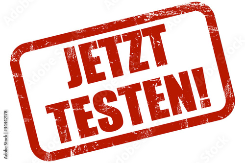 Illustration: Grunge Stempel rot JETZT TESTEN! Grunge Stempel rot JETZT TESTEN!