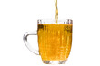 beer on white