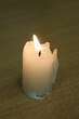 Candle. Fire.