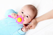 Portrait of an infant baby boy