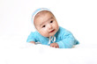 Portrait of an infant baby boy