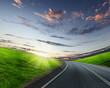 road and horizon
