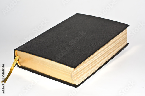Foto: Buch mit schwarzem Einband Buch mit schwarzem Einband