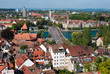Constance town center and the bridge