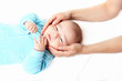 Portrait of an infant baby boy