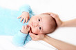 Portrait of an infant baby boy