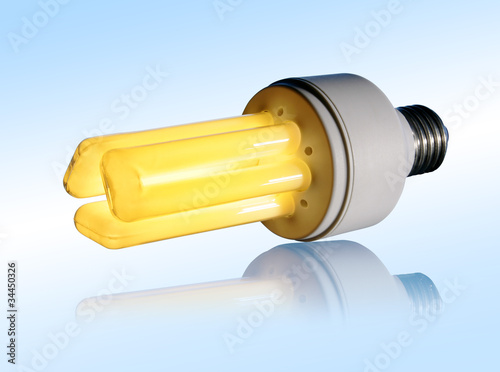Foto: Energiesparlampe Energiesparlampe