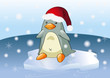 Crăciun pinguin desen animat