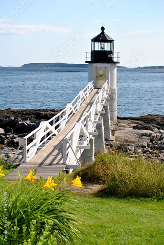 Photo: Seasonal Marshall Point Lighthouse, Maine, USA Seasonal Marshall Point Lighthouse, Maine, USA
