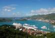 Exotic caribbean island