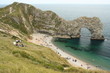Durdle Door arch in Dorset