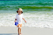 Child Playing by the Sea