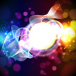 Abstract lights background.