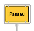 Passau, Ortsschild
