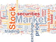 Stock market background concept