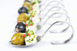 Griechische Oliven-Feta-Häppchen Griechische Oliven-Feta-Häppchen
