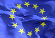 Flagge Europäische Gemeinschaft - close up