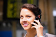 Business woman with cellphone 4