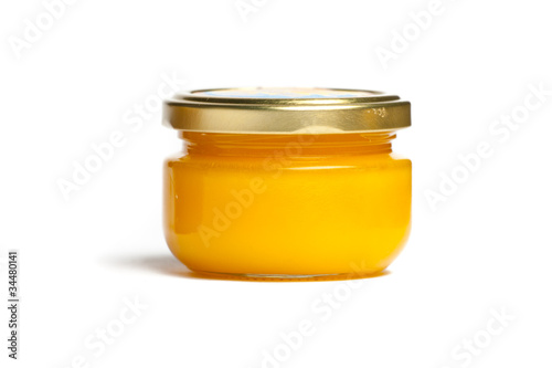 Photo: Jar of honey. Jar of honey.