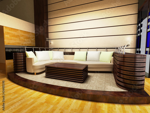 Illustration: Sofa area Sofa area