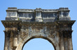a old building in the centre of pula, croatia