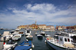 the harbour of rovinj, croatia