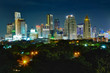 Shining lights of nighttime city Shining lights of nighttime city