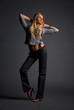 Long-haired girl