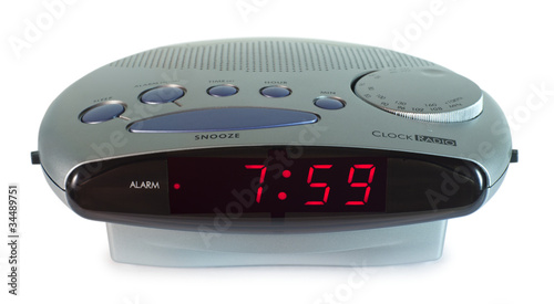 Foto: Alarm clock radio Alarm clock radio