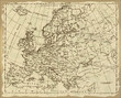Old Europe Map