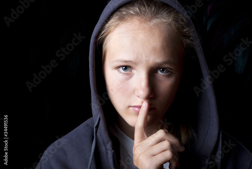 Photo: Sad teenager Sad teenager