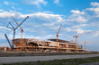 Building a new stadium Building a new stadium