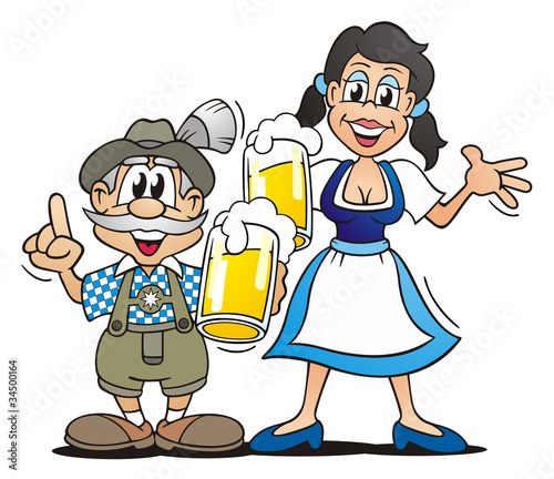 Bavarians traditional