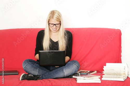 Foto: Studentin online Studentin online