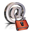 arroba padlock red